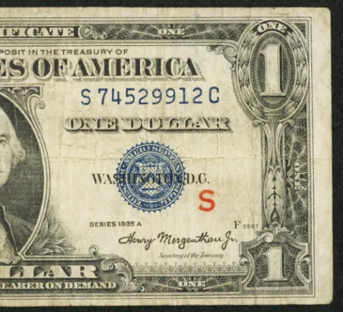 $1 1935A 
