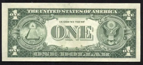 1935G $1 With Motto Silver Certificate, Fr-1617